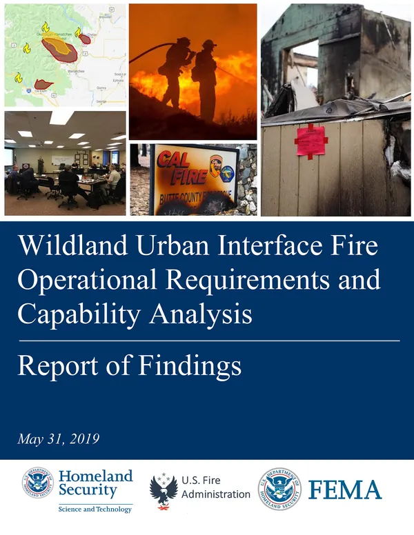 WUI Fire Operational Requirements and Capability Analysis: Report of Findings