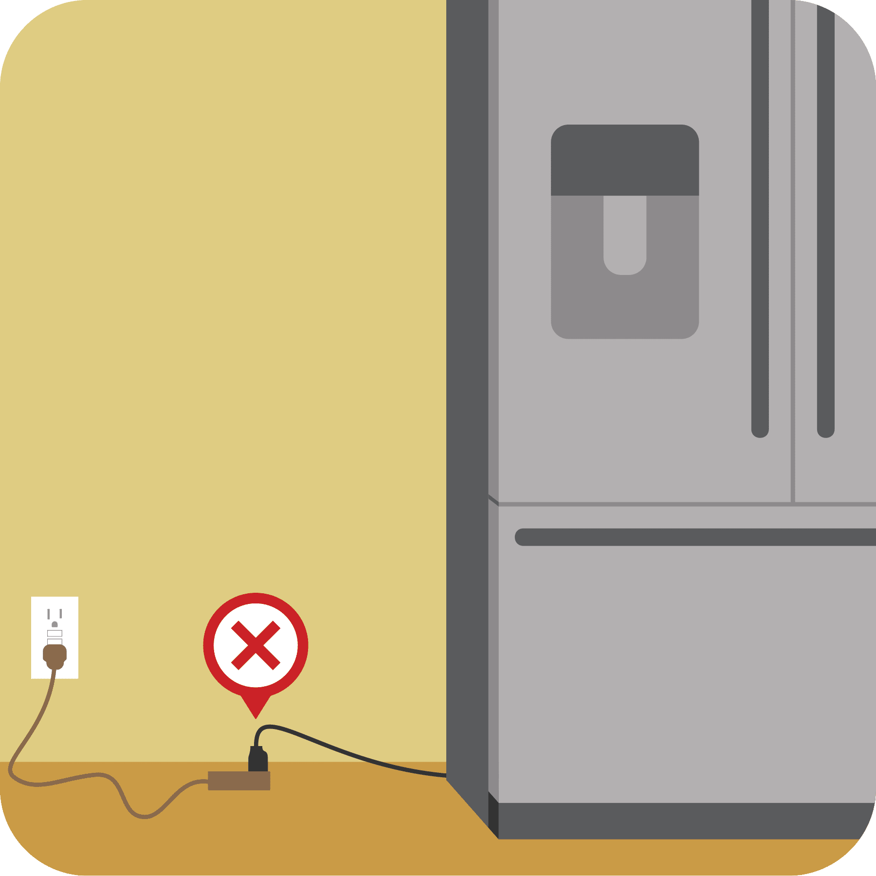 Electrical Safety First on X: Before plugging your appliances in